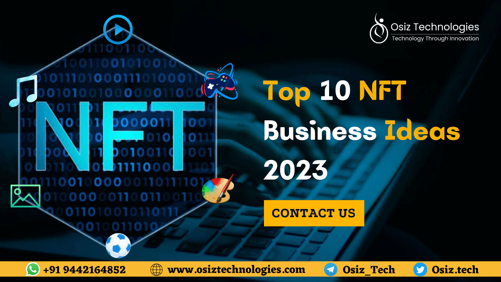 Top 10 NFT business ideas in 2023 -To revamp your business